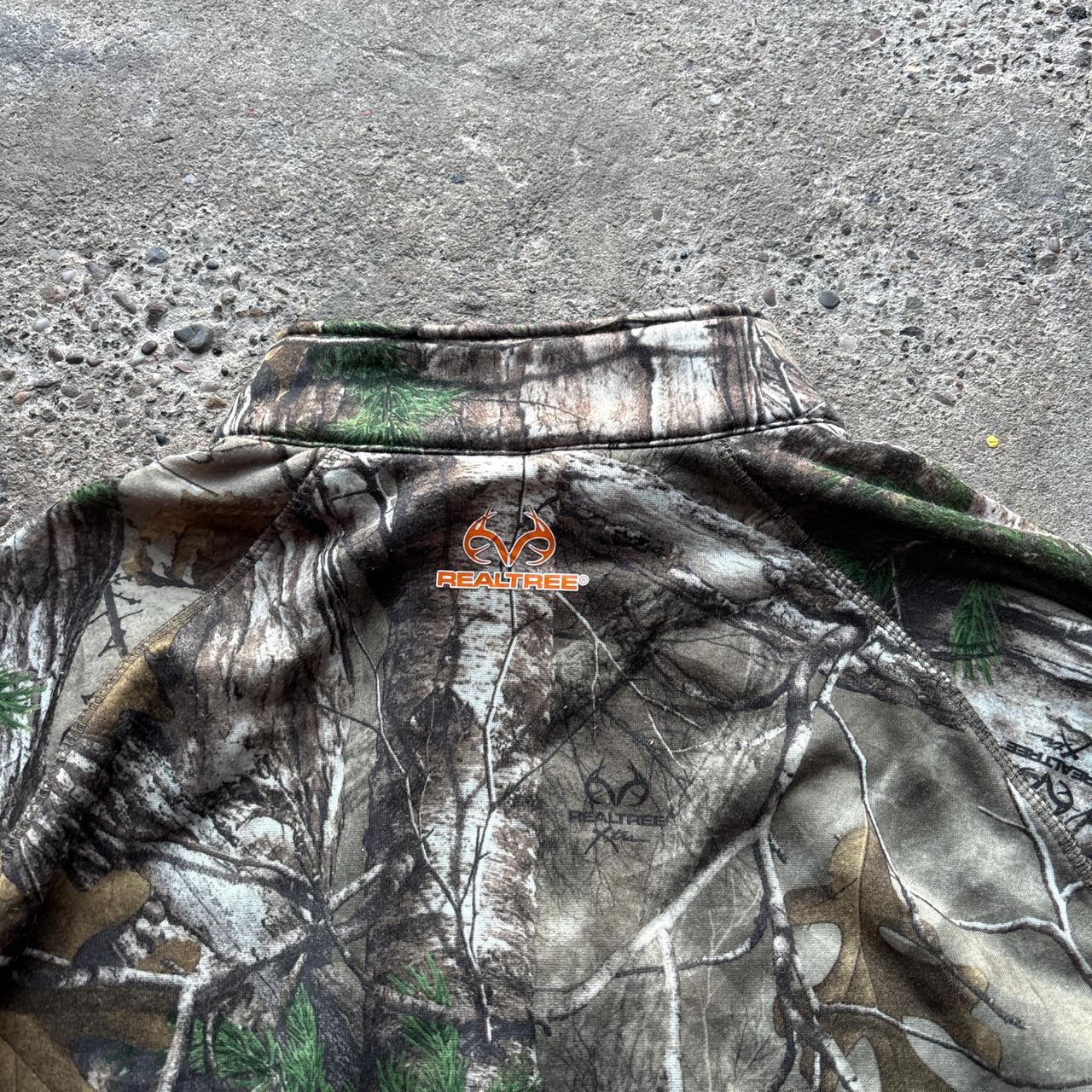 Real Tree 1/4 zip sweatshirt - L