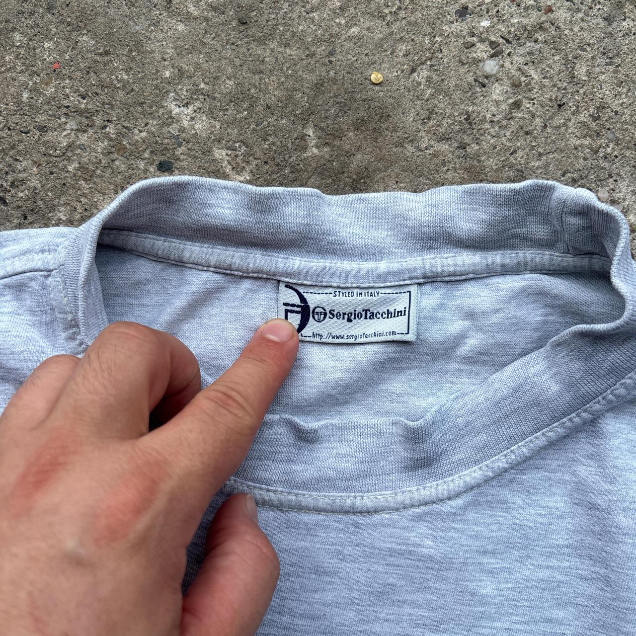 00s Sergio Tacchini graphic tee - XL