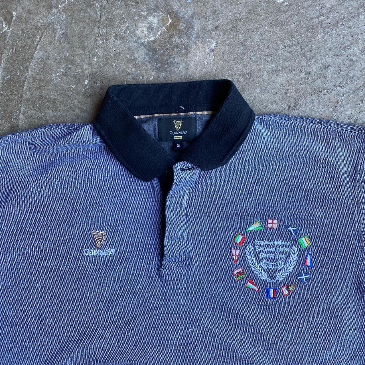 Grey Guinness ‘Six Nations’ Polo Shirt