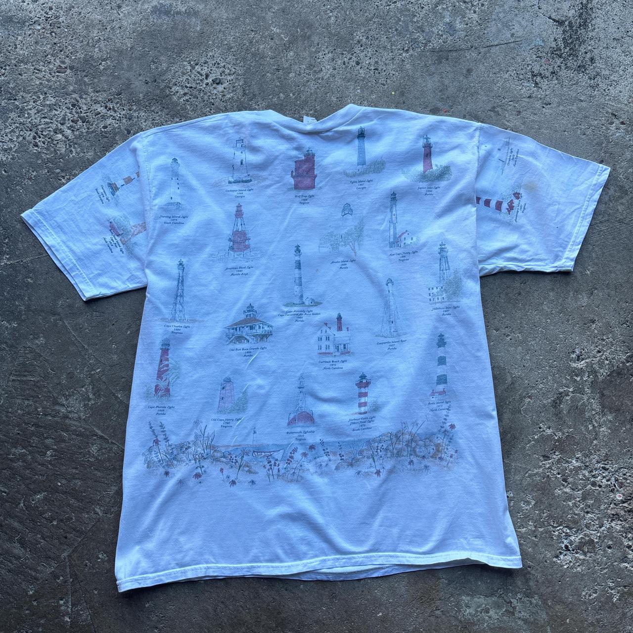 90s White Florida tourist t-shirt - XXL