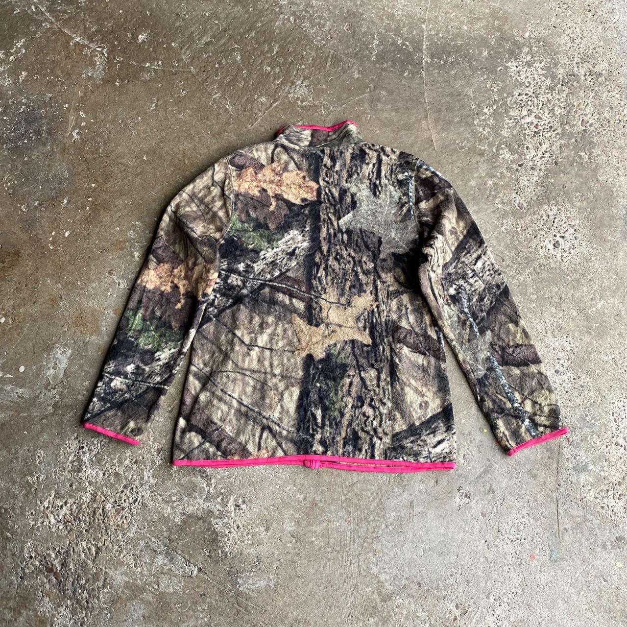 Mossy Oak Tree Camo Full-Zip Fleece - L (women’s)