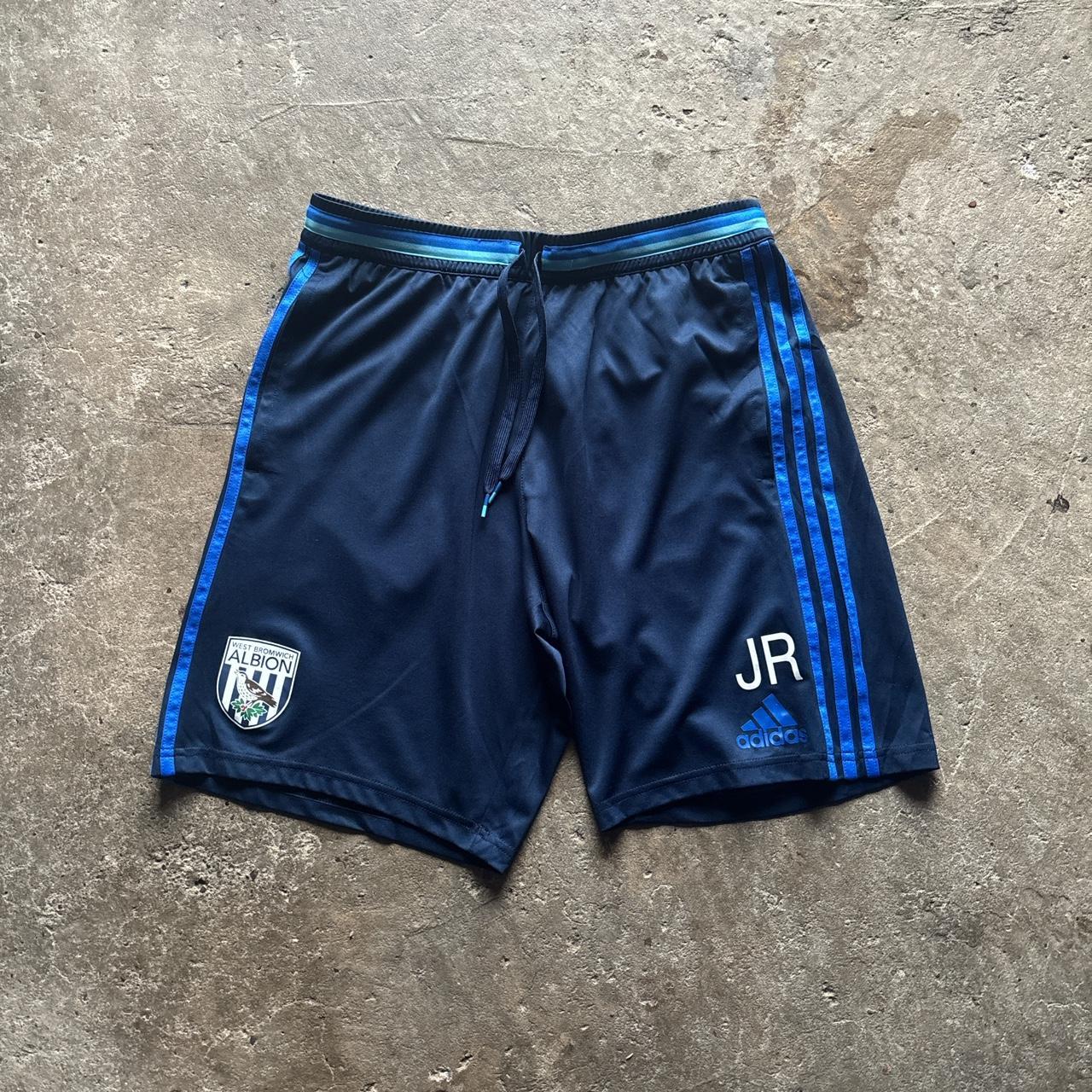 Navy West Bromwich Albion Player Issue Shorts - M