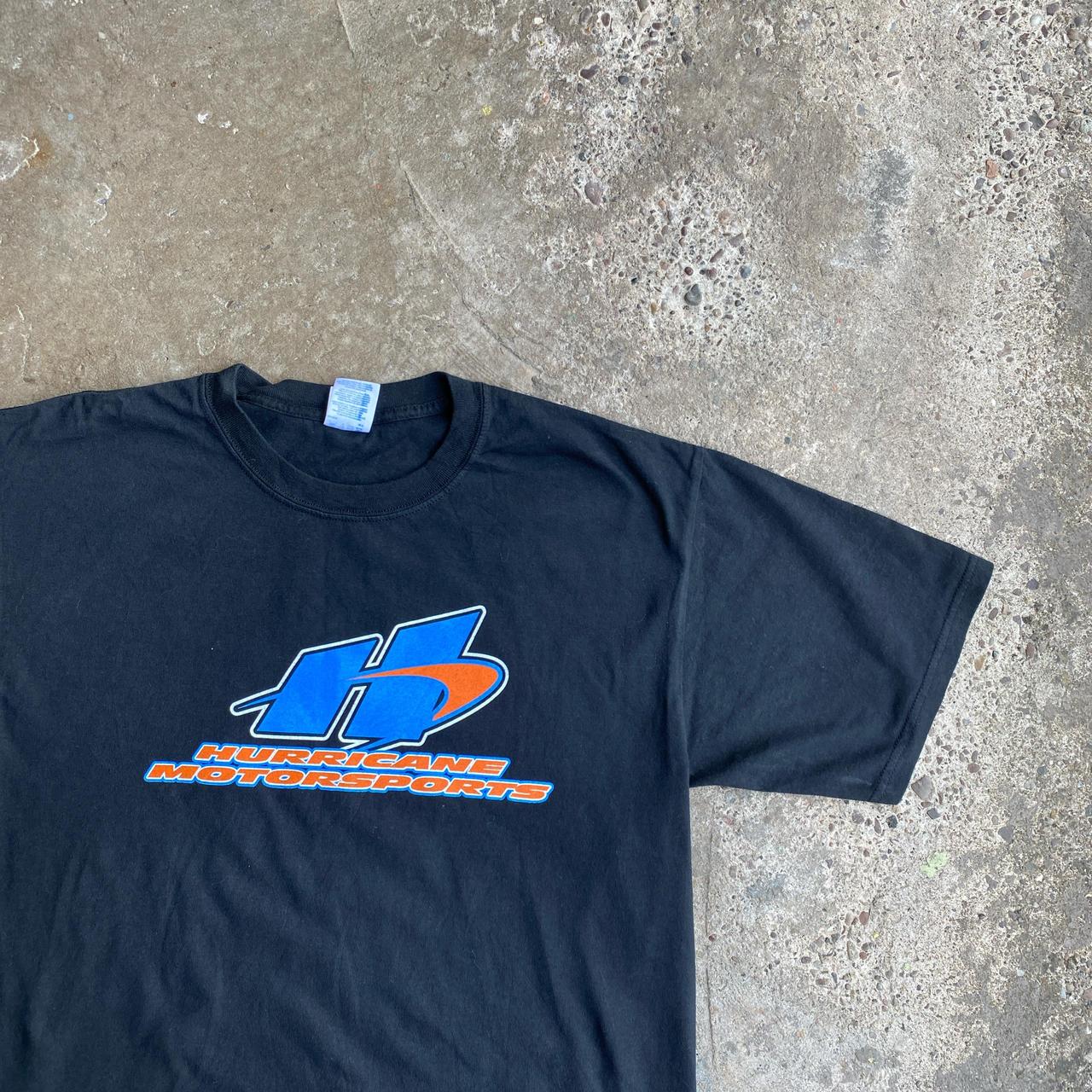 Black ‘Hurricane Motorsports’ Graphic T-Shirt - L