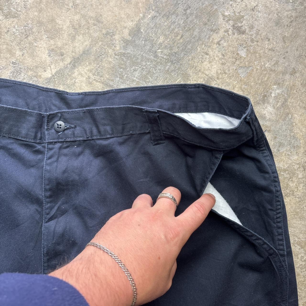Navy Dickies Cargo Shorts - W40