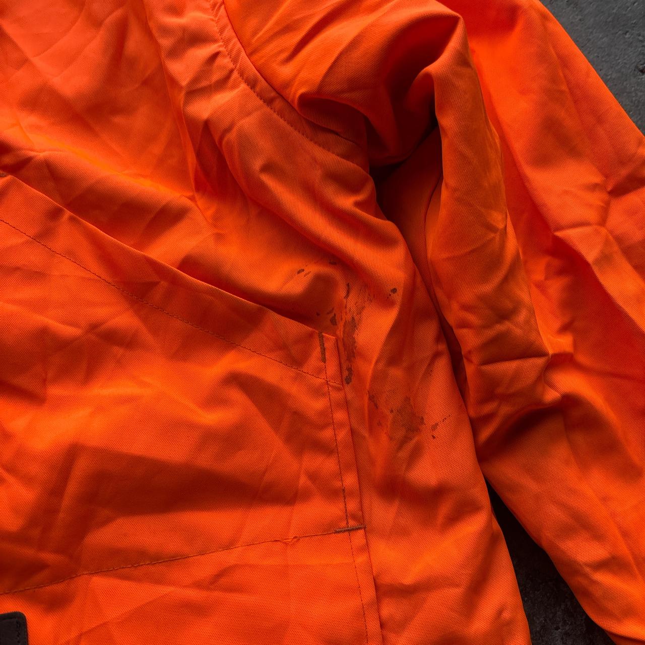 Camo and orange reversible Kamotek jacket