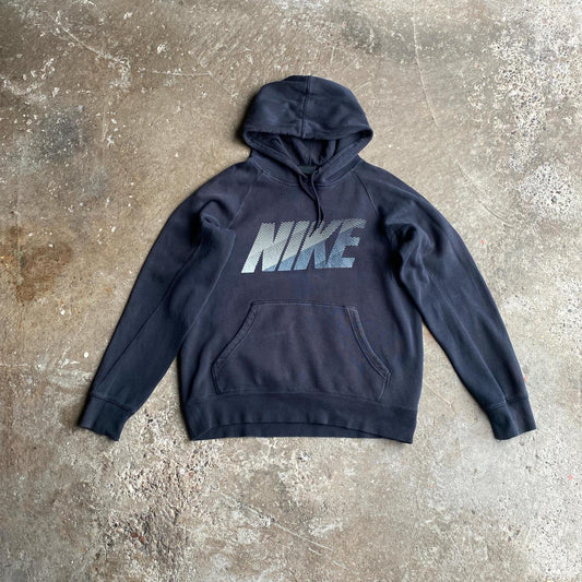 Black Nike Logo Graphic Hoodie - S