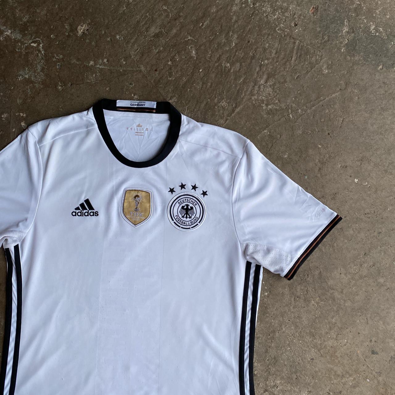 White Germany 2016 Home Shirt - M