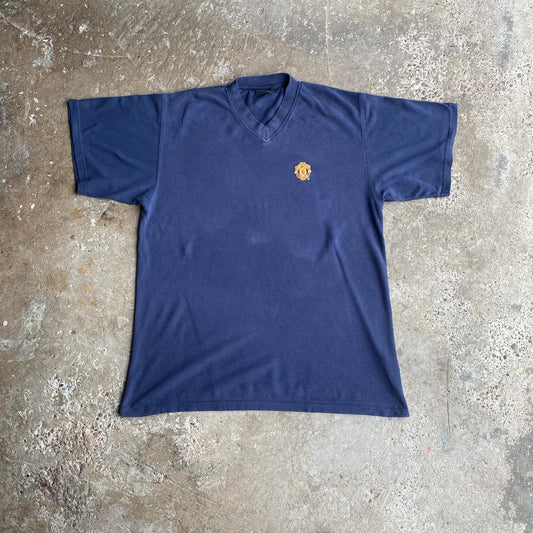 Navy Blue Manchester United T-Shirt - L