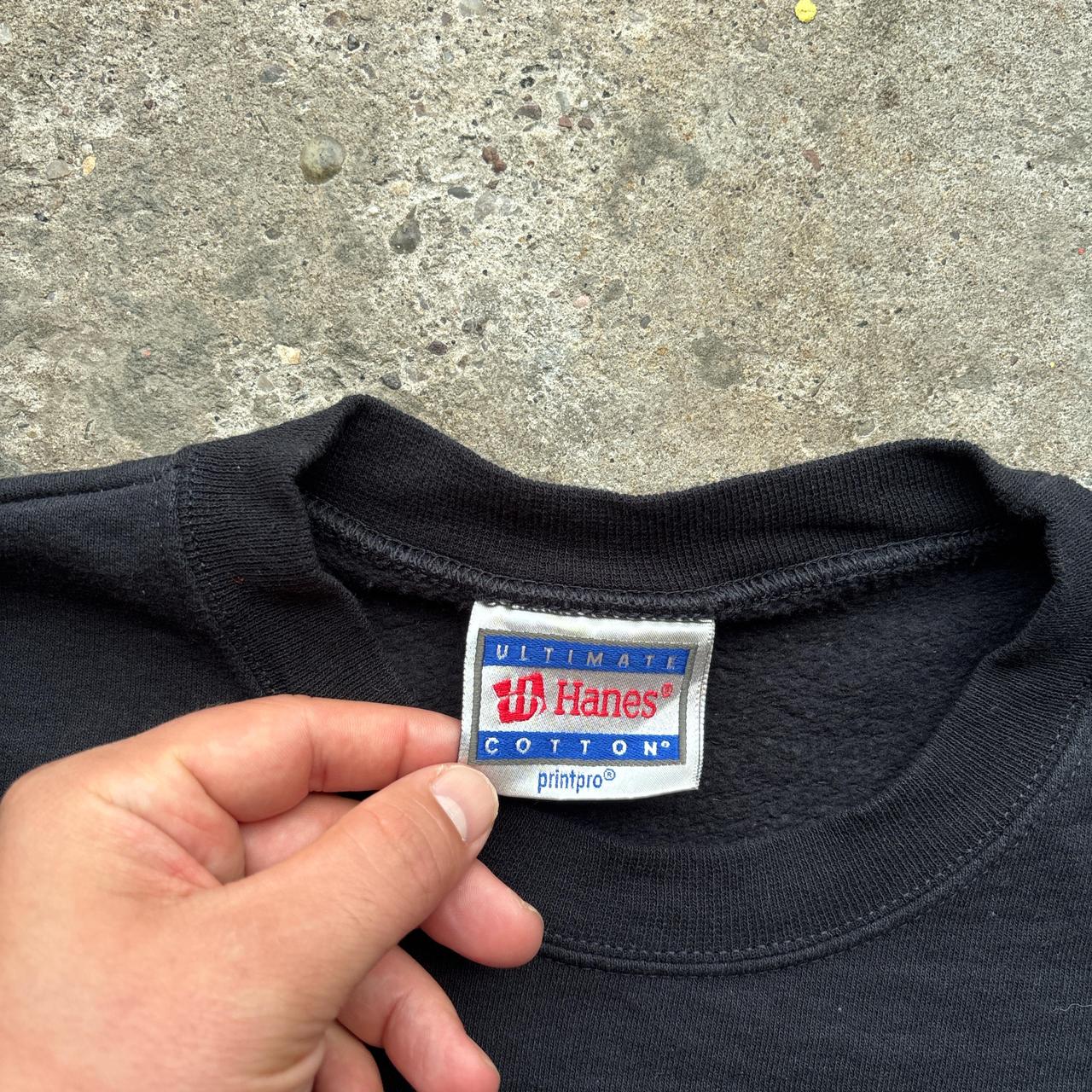 Black Hanes Team Shelton Sweatshirt - XL