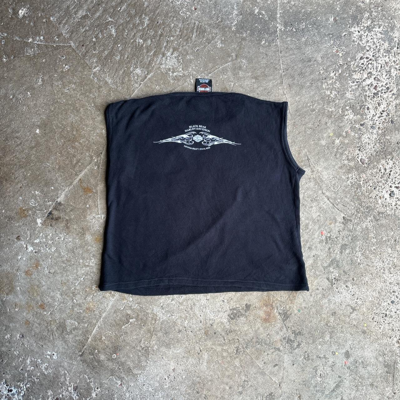 Vintage Harley Davidson Graphic Vest Top