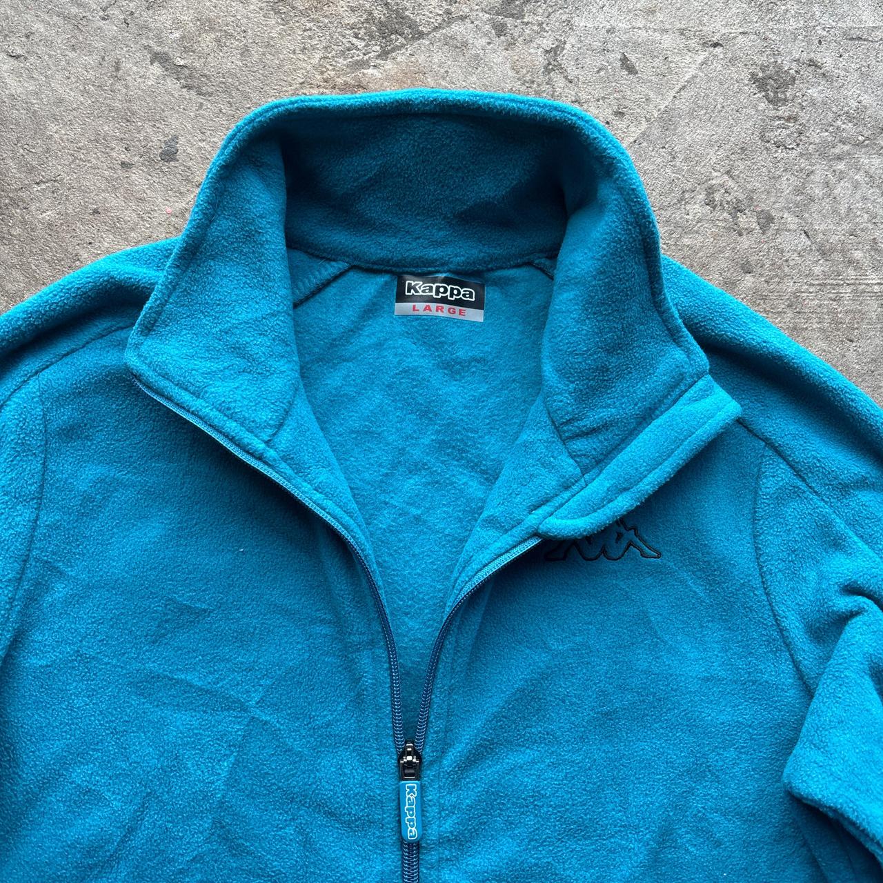 Teal Kappa Fleece with embroidered logo