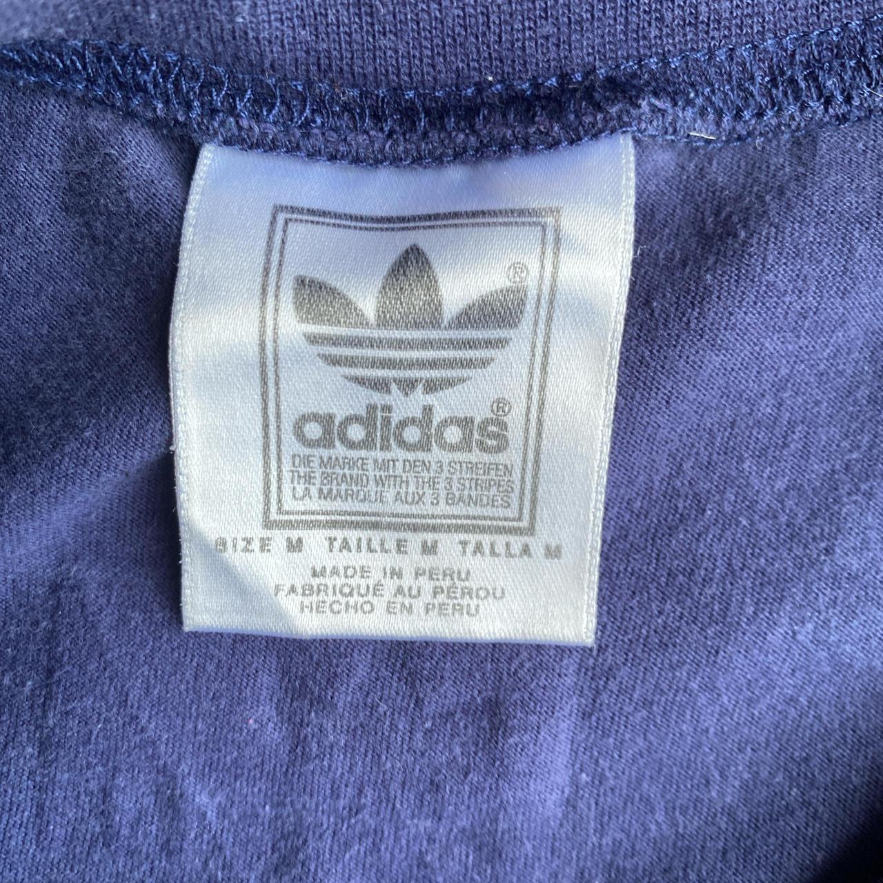 Navy Adidas Originals Graphic T-Shirt - M