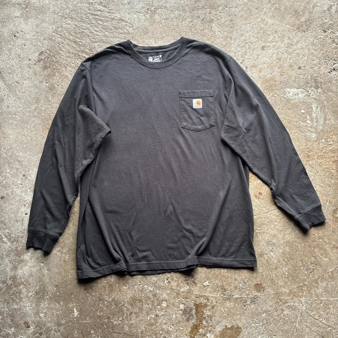 Black Carhartt long-sleeve top - XL
