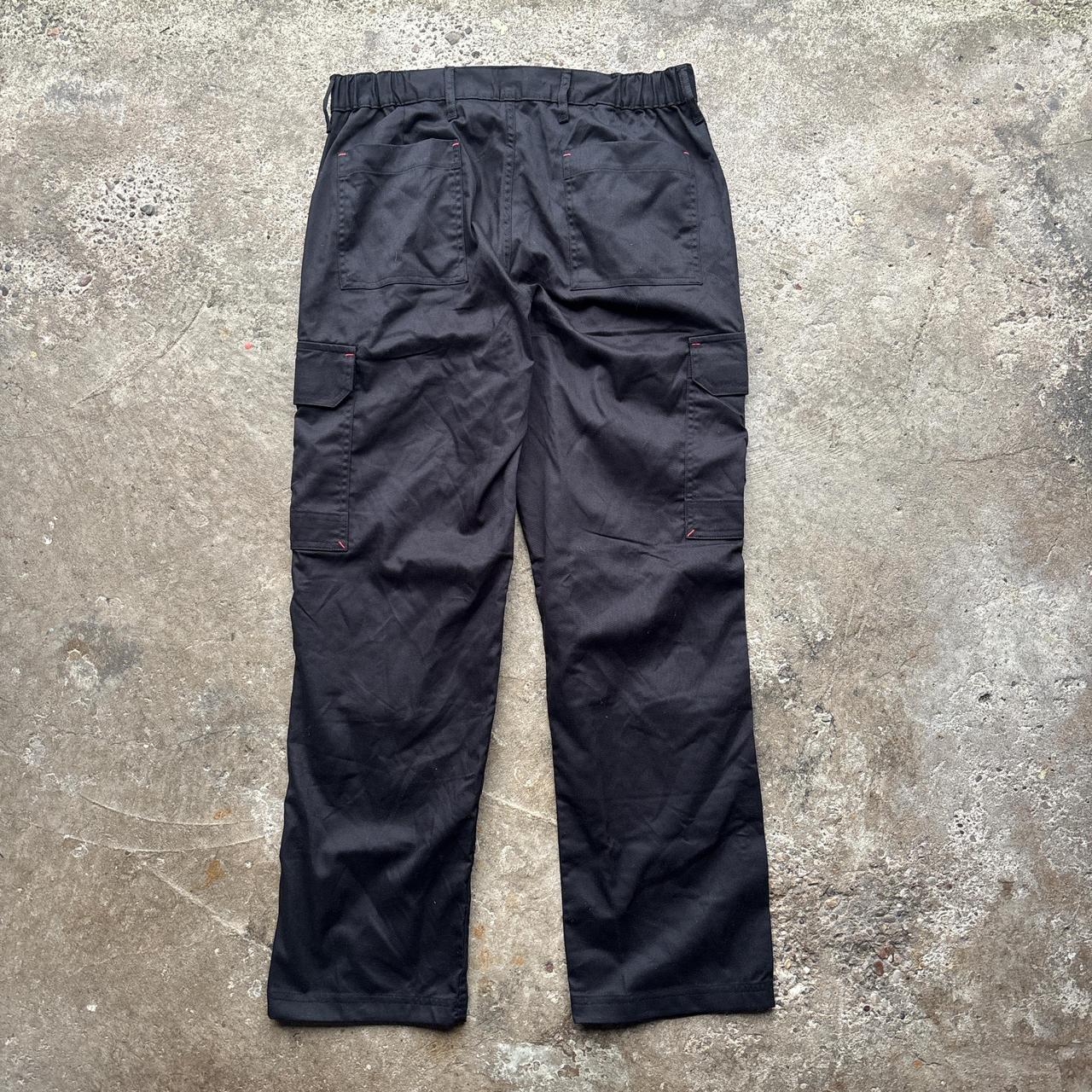 Black Royal Mail Cargo pants