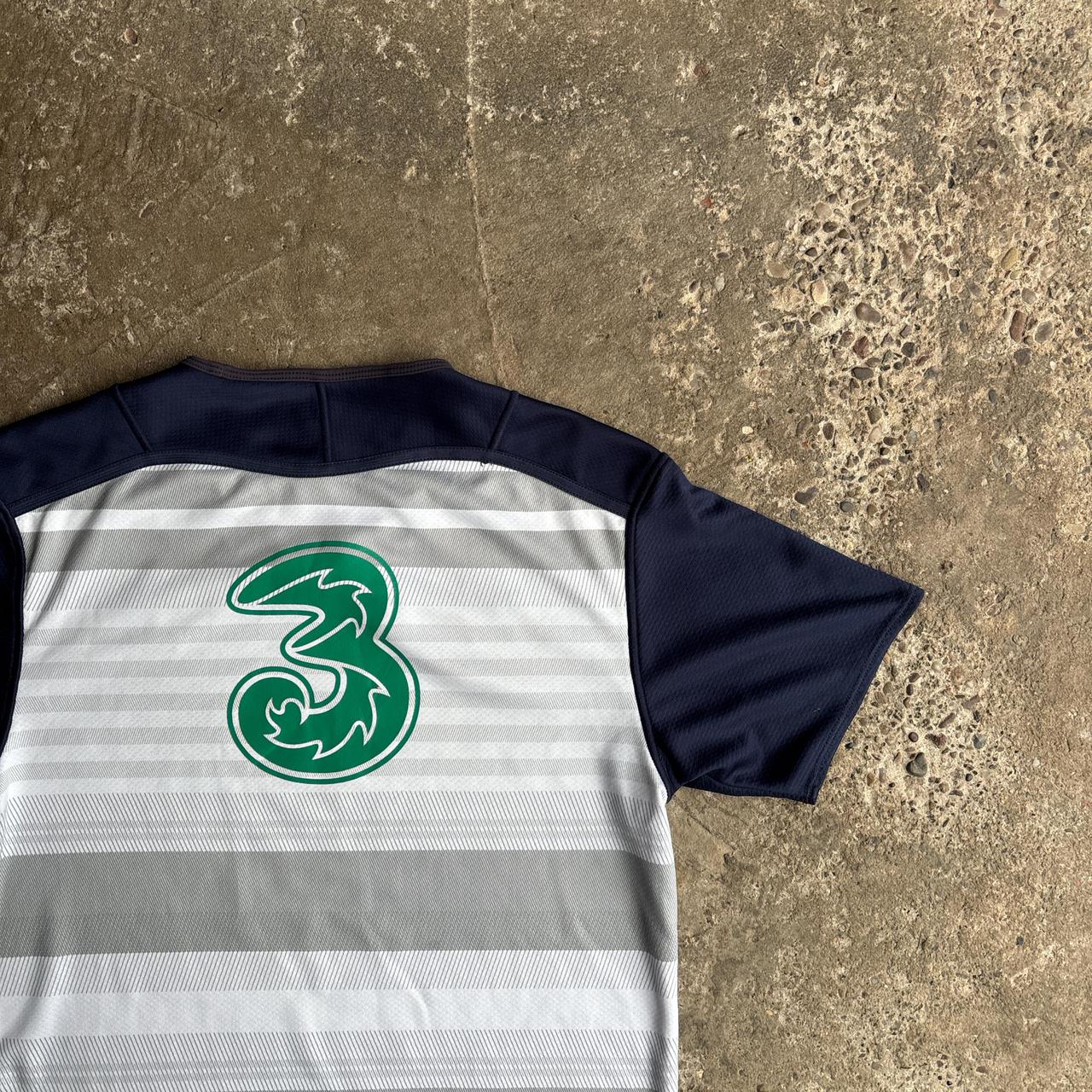 Navy & White Canterbury Ireland Rugby Union Shirt - S