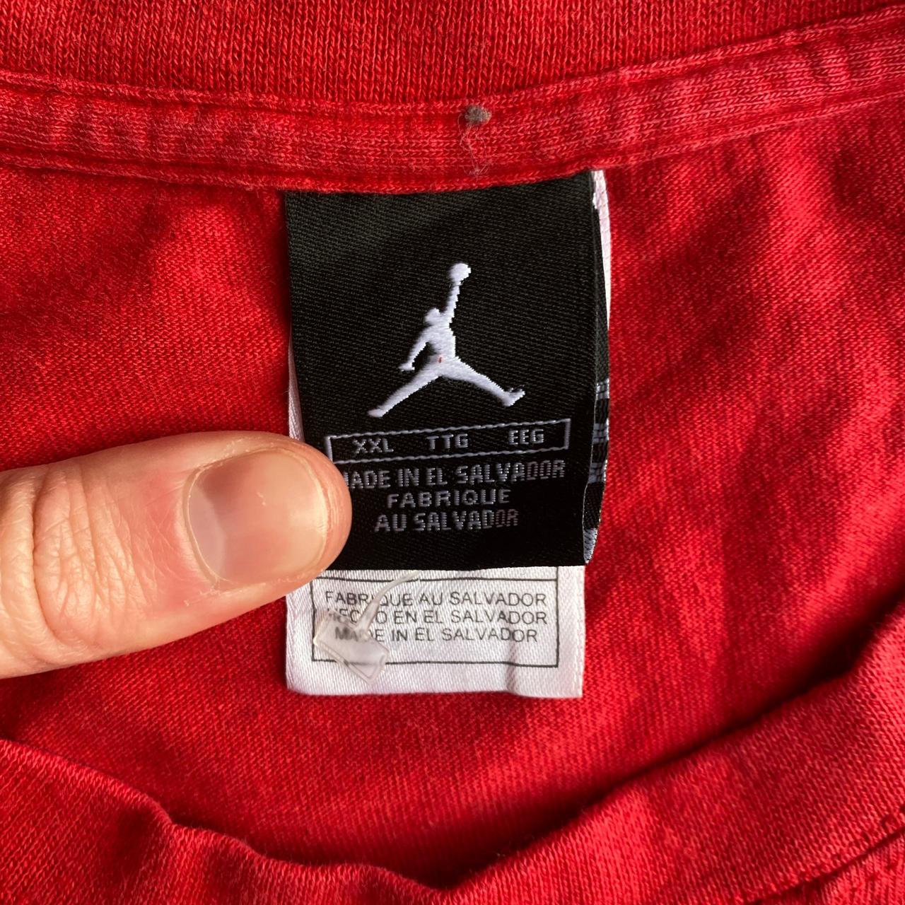 Red Air Jordan Graphic T-Shirt - 2XL