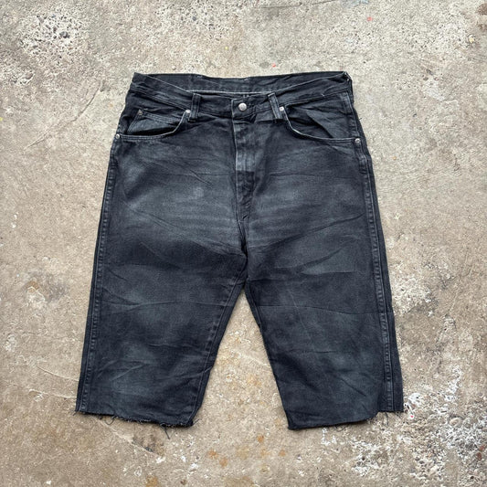 Vintage Black Wrangler Jorts