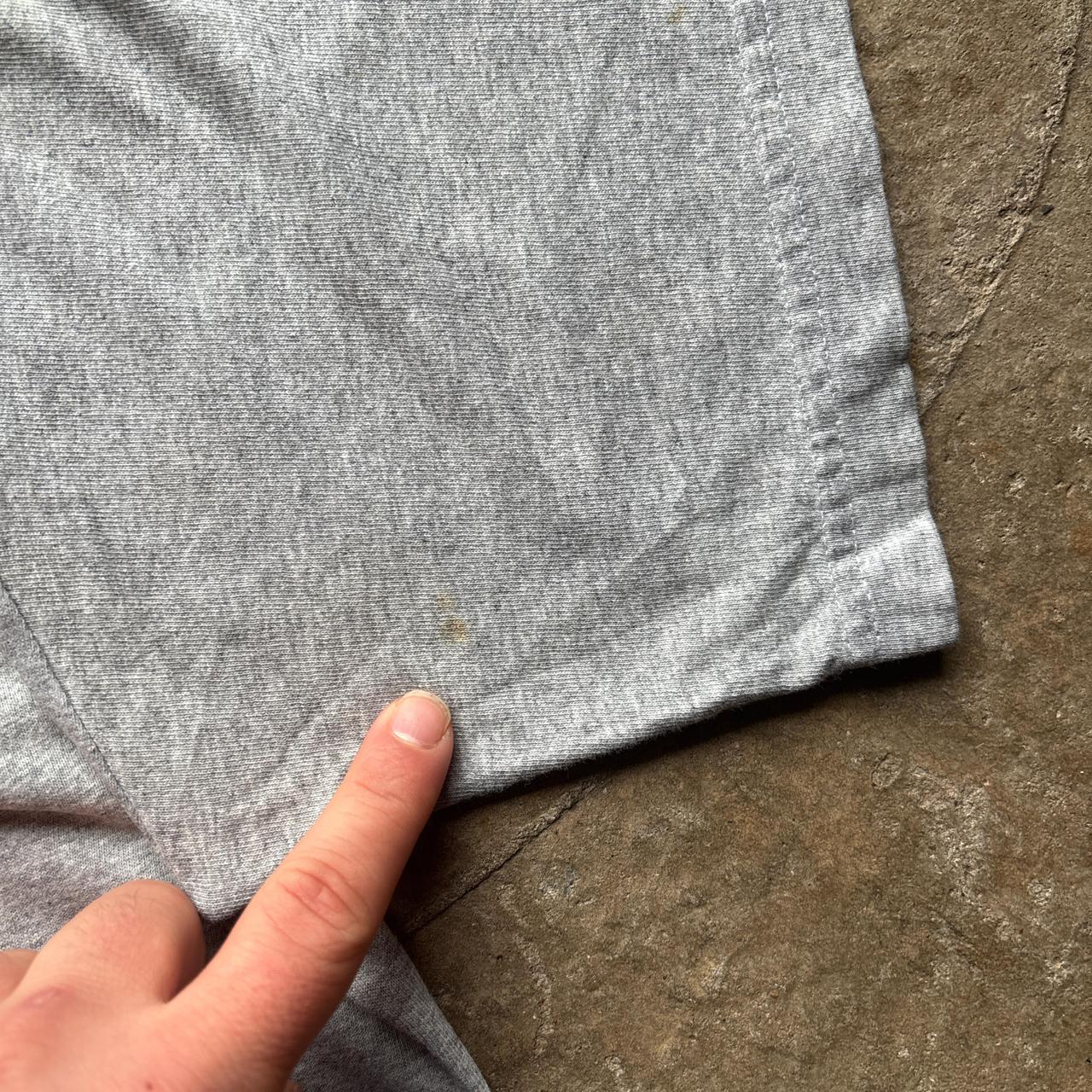 00s Grey Adidas graphic  t-shirt - M