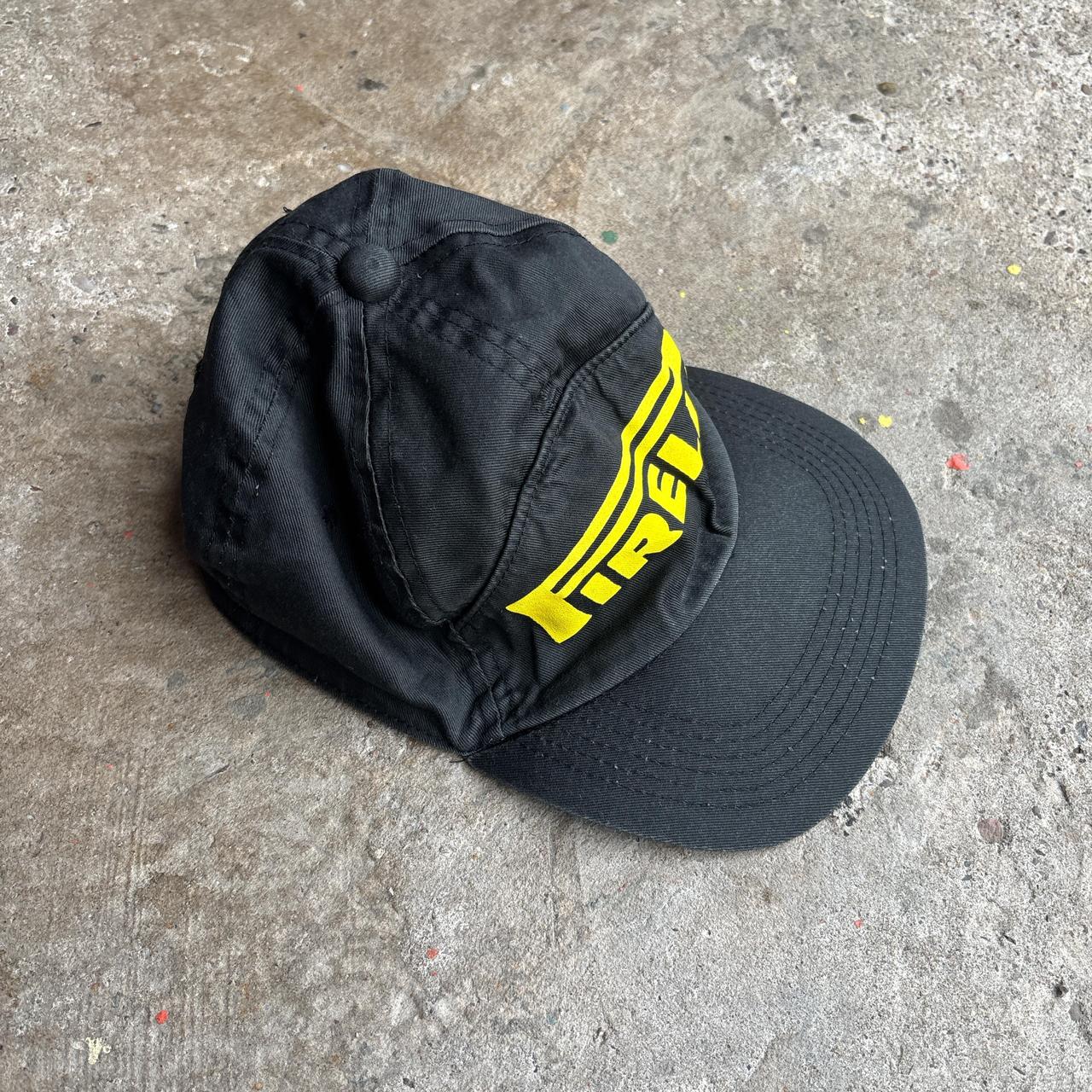 Black & Yellow Pirelli SnapBack Cap - One Size