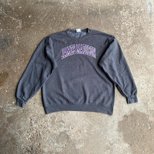 Grey Champion ‘James Madison’ Text Sweatshirt - L