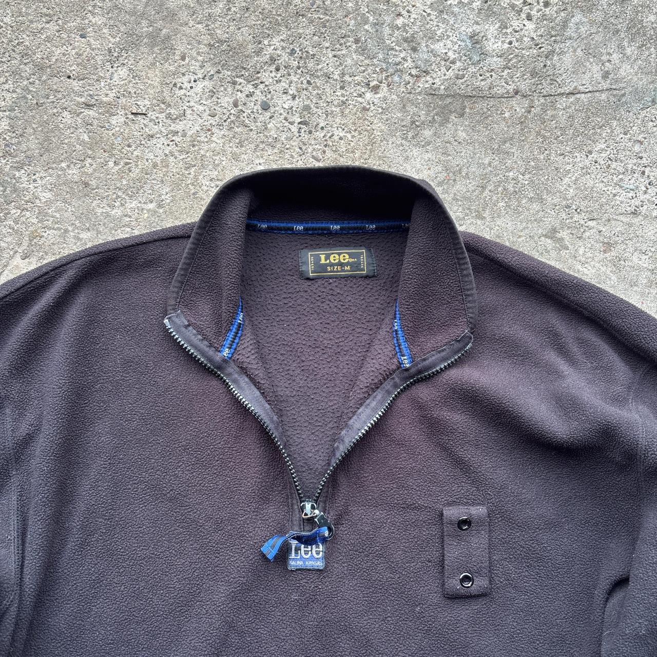 Vintage Black Lee Fleece