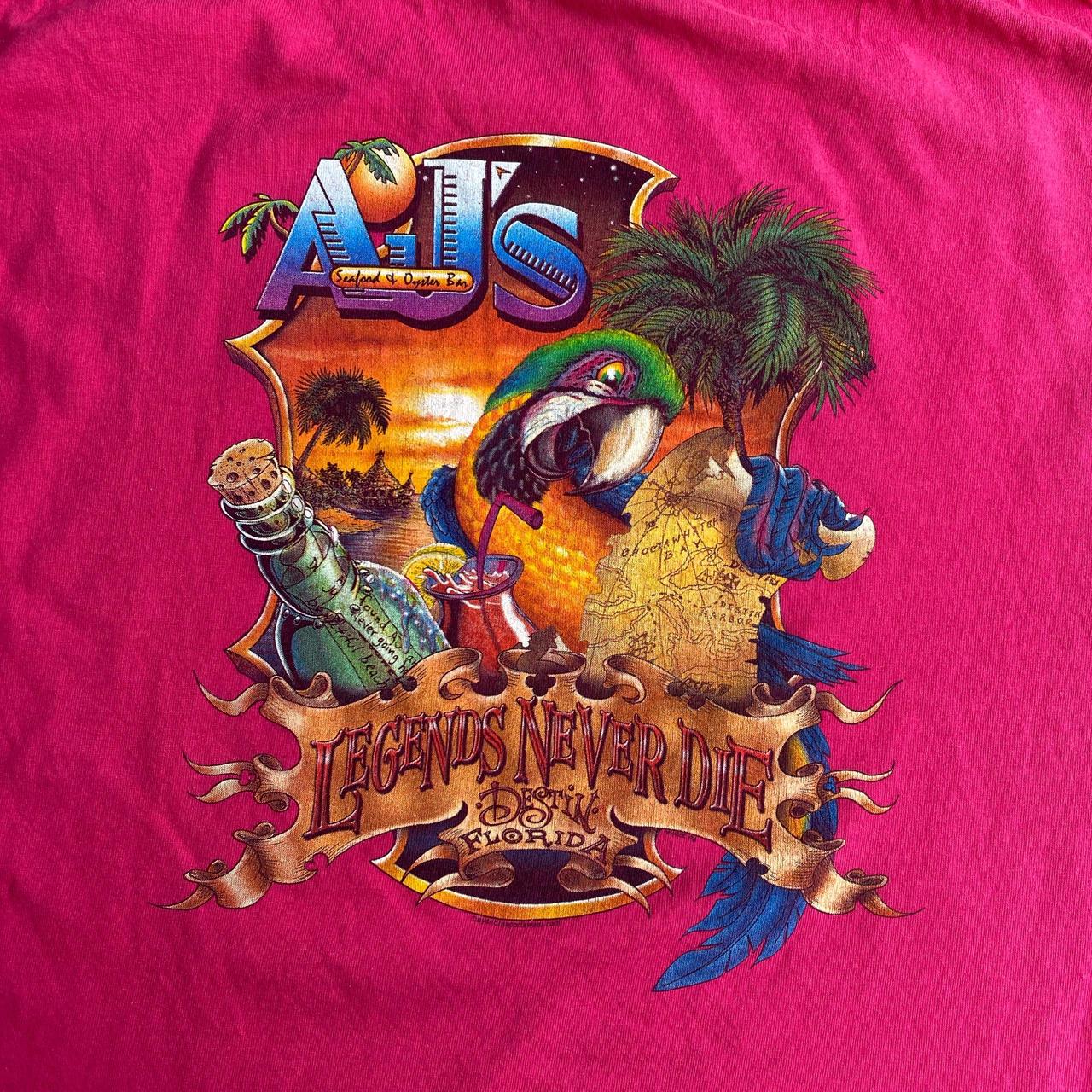 Pink Gildan ‘AJs’ Bar T-Shirt