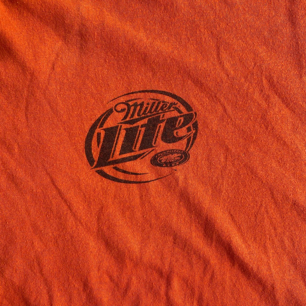 Orange Miller Lite ‘Bengal Tigers’ T-Shirt