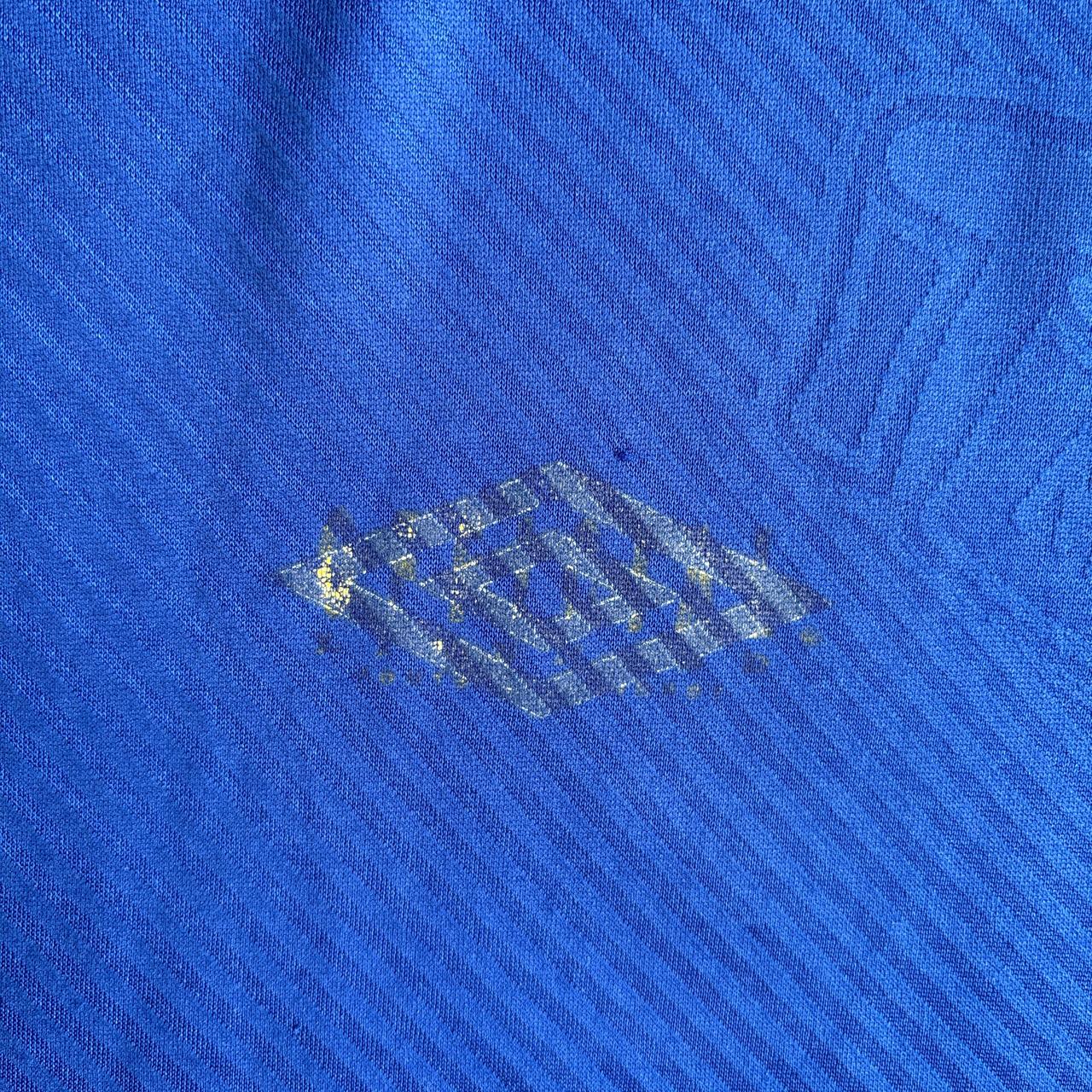 Blue Everton 1993-95 Umbro Football Home Shirt - L