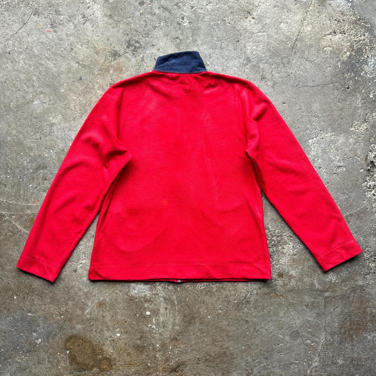 Red and navy Tommy Hilfiger fleece
