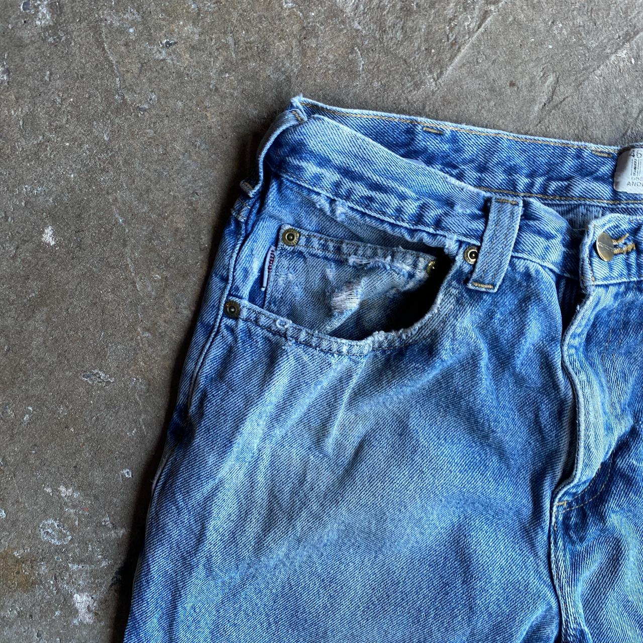 Blue Denim Carhartt Jeans - W30" (women’s)