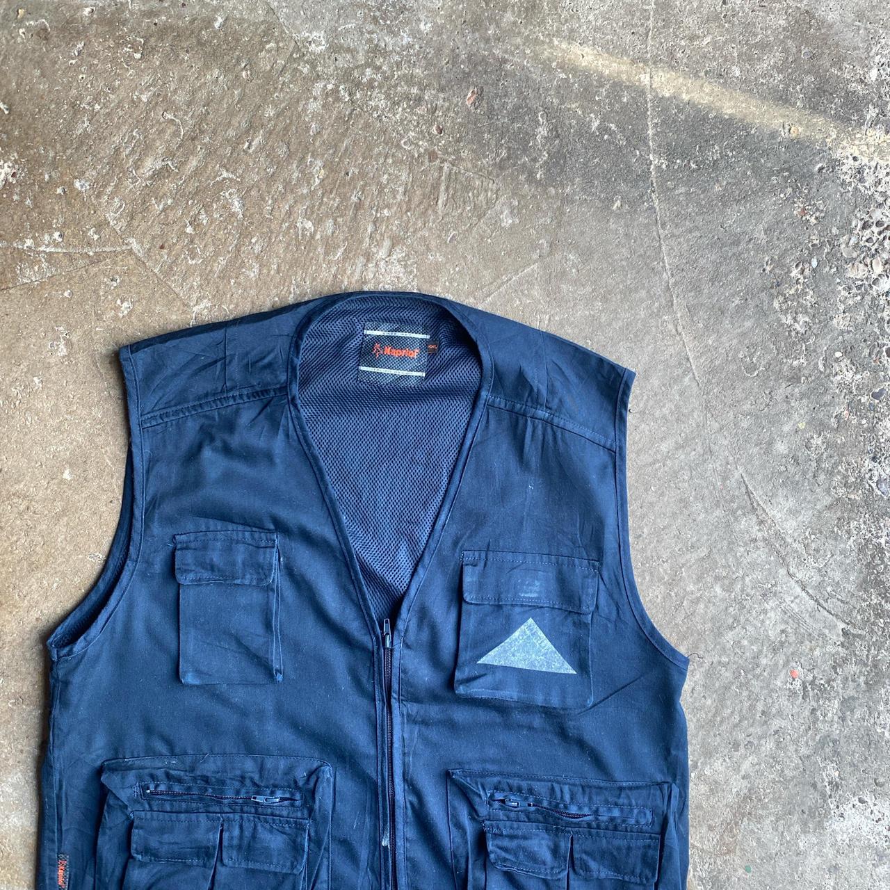 Navy Tactical Vest Jacket - 2XL