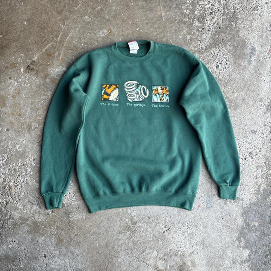 Green Mickey Mouse ‘Tigger’ Sweatshirt - M