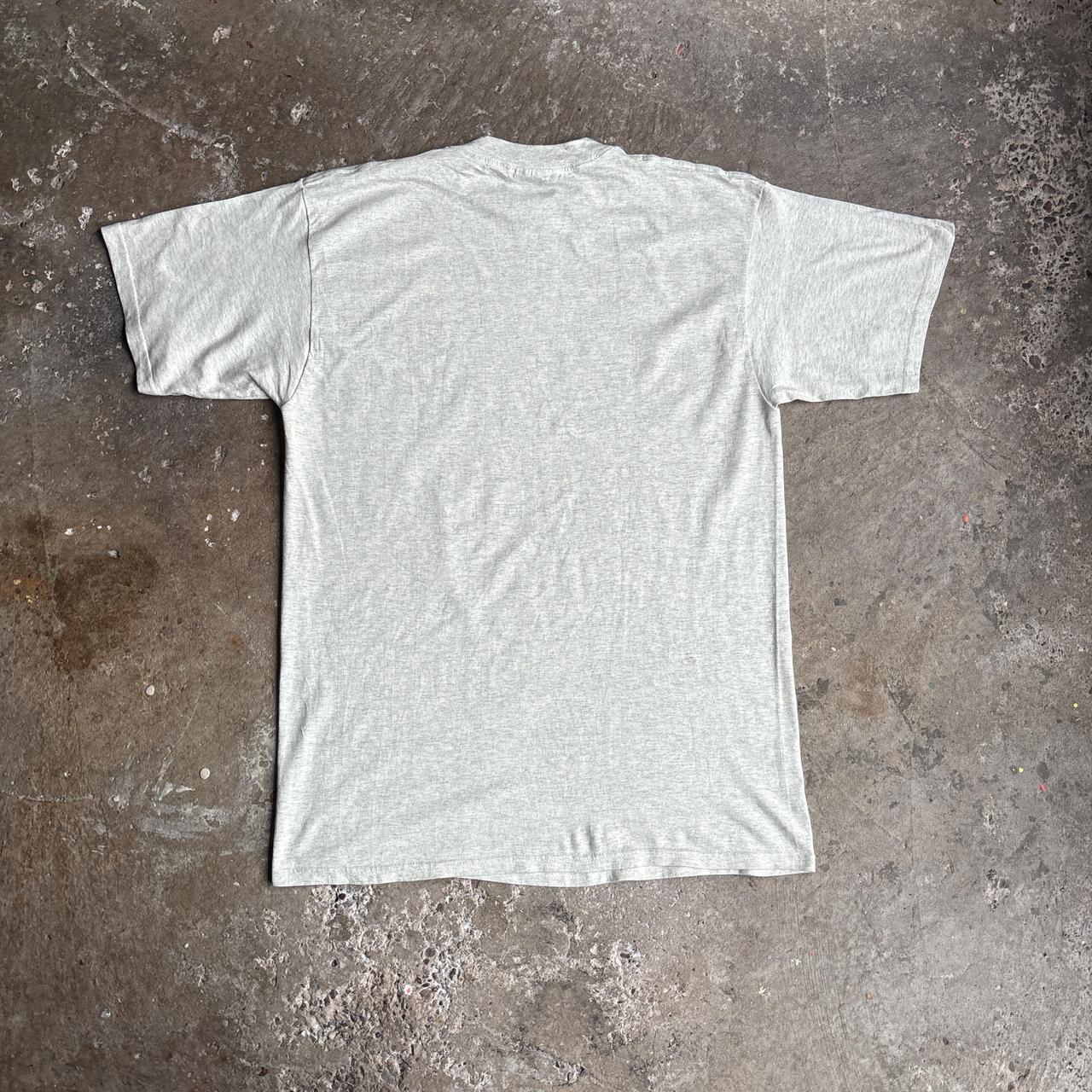 Cream Fishing Graphic T-Shirt- XL