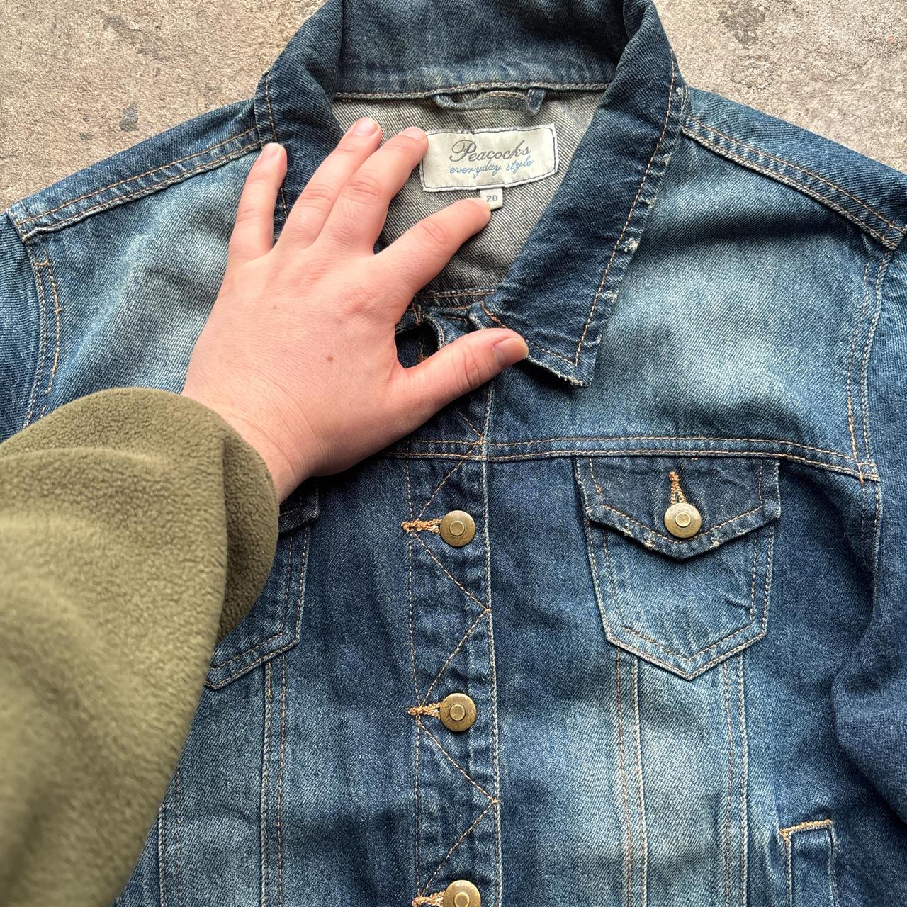 Peacocks blue denim jacket