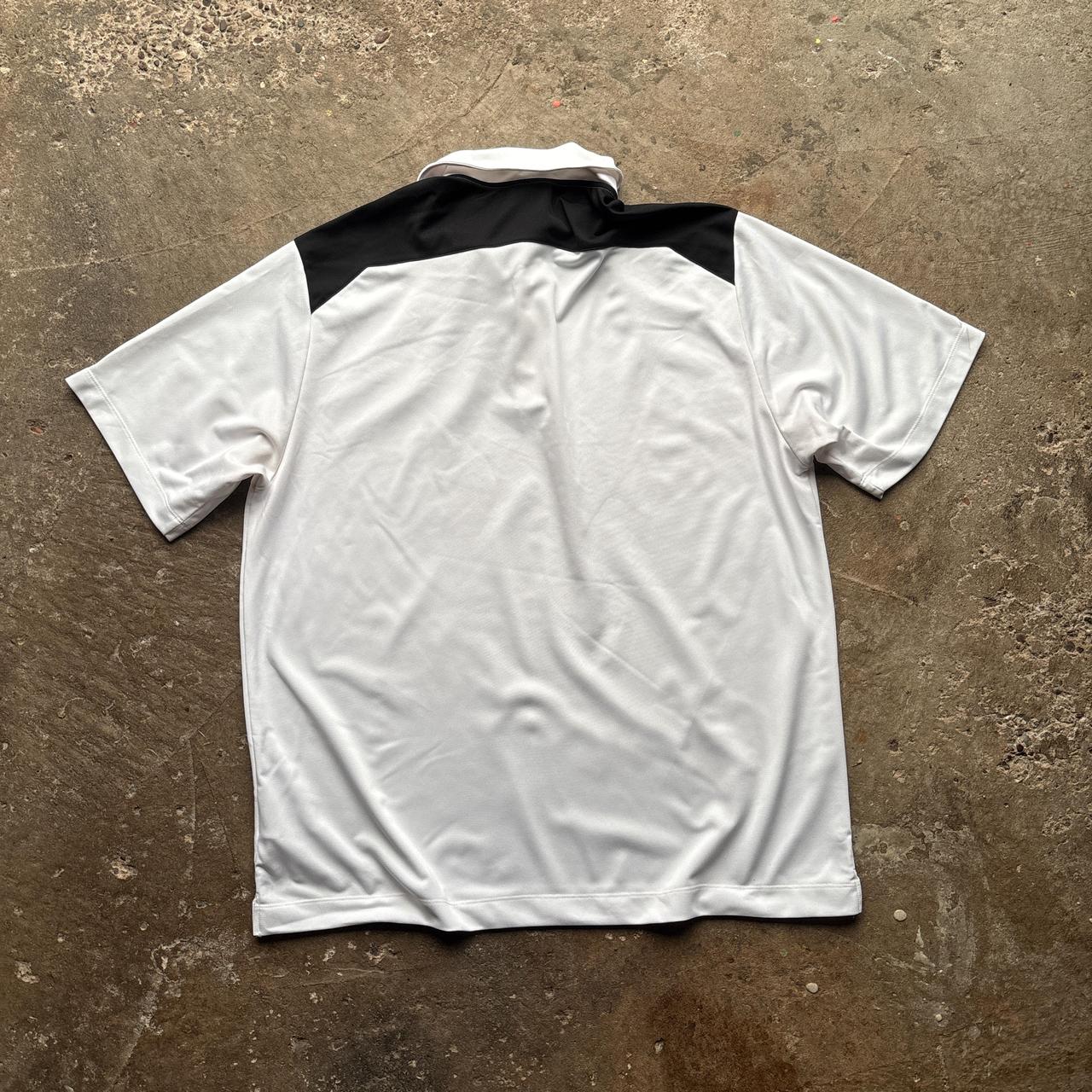 White and Black Nike Golf polo shirt - XL
