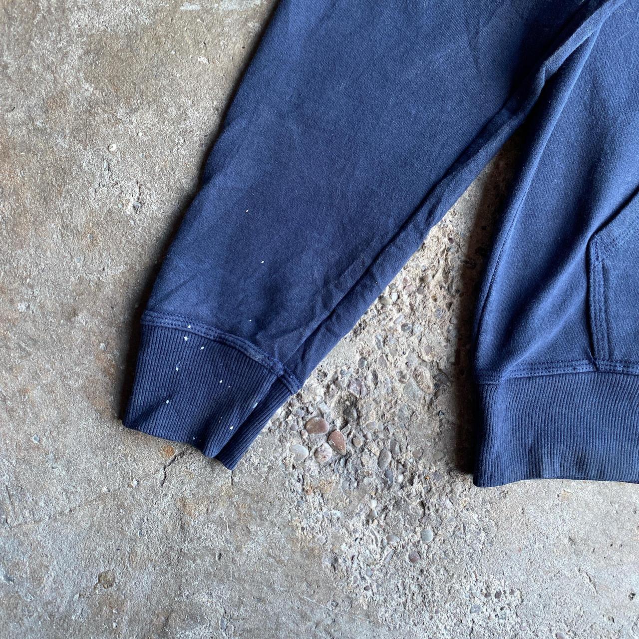 Navy Champion Logo Hoodie - M