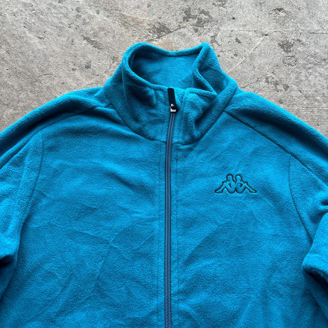 Teal Kappa Fleece with embroidered logo