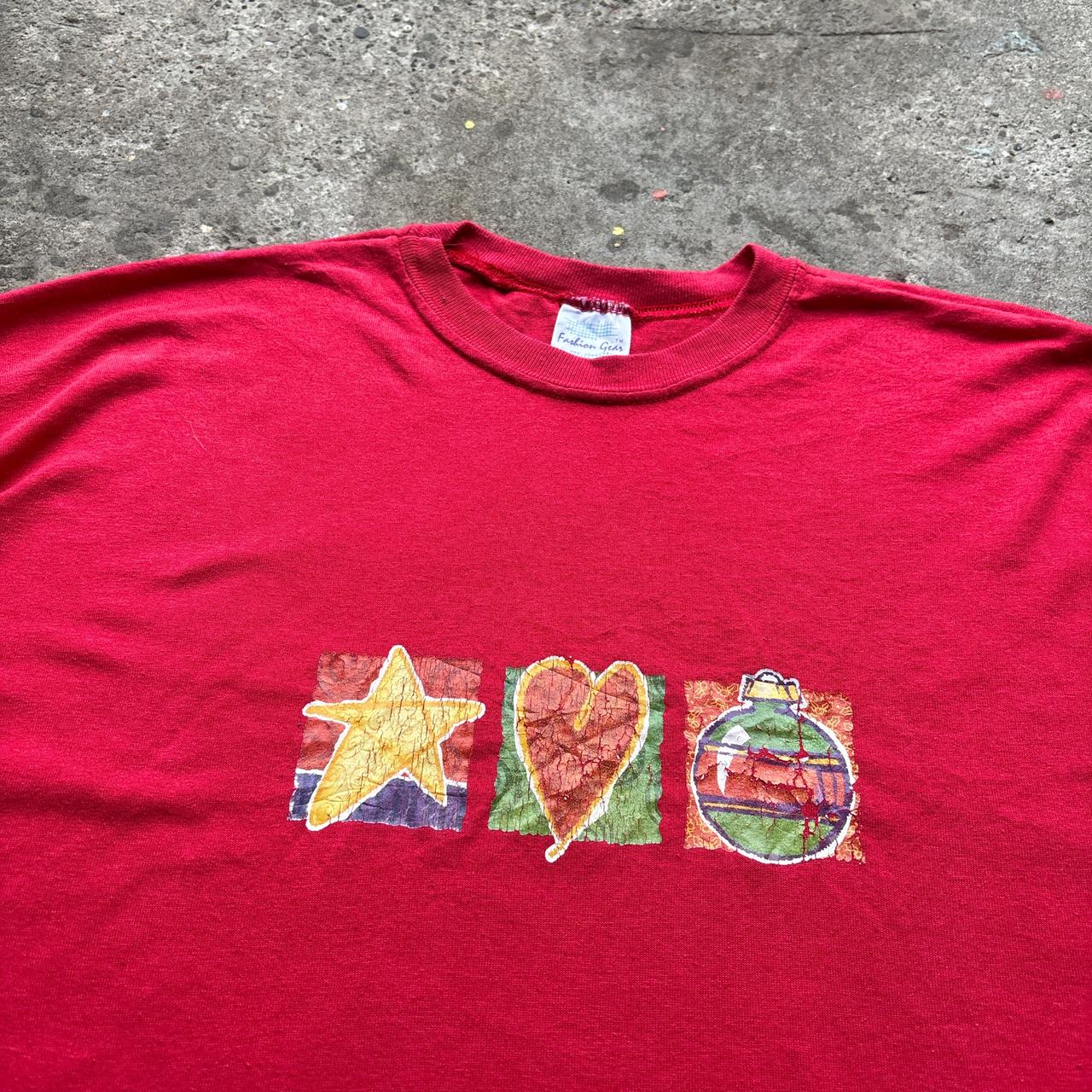 90s festive graphic tee