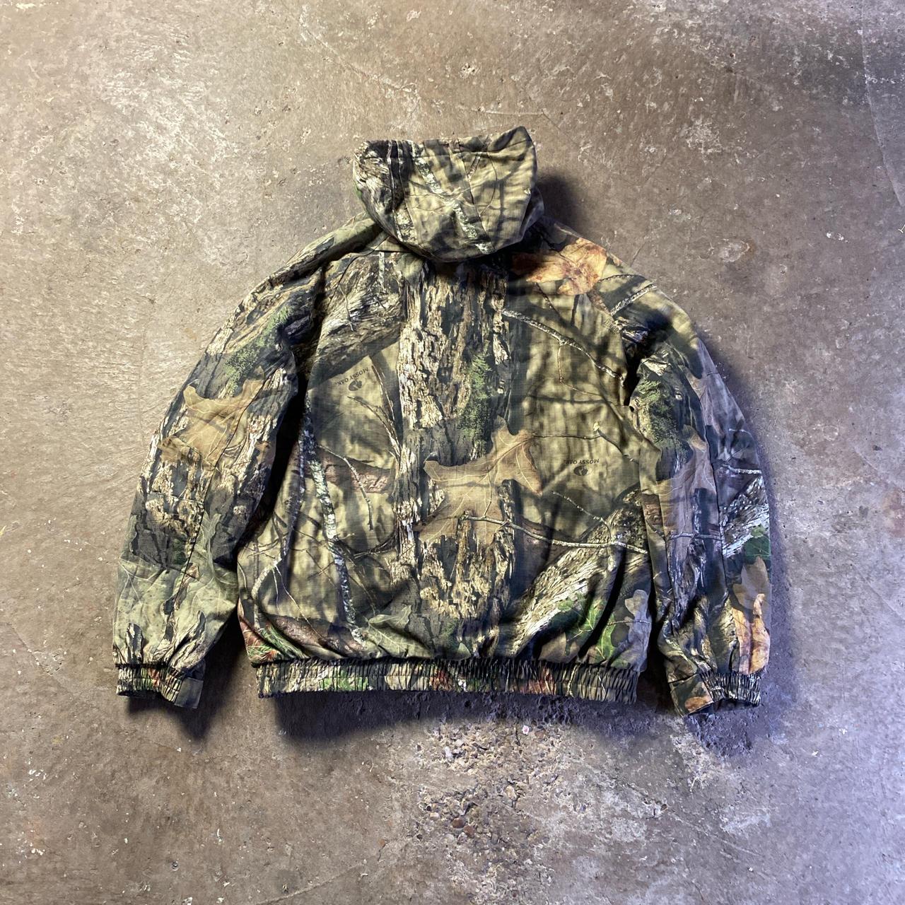Mossy Oak Woodland Print Hooded Jacket - XL