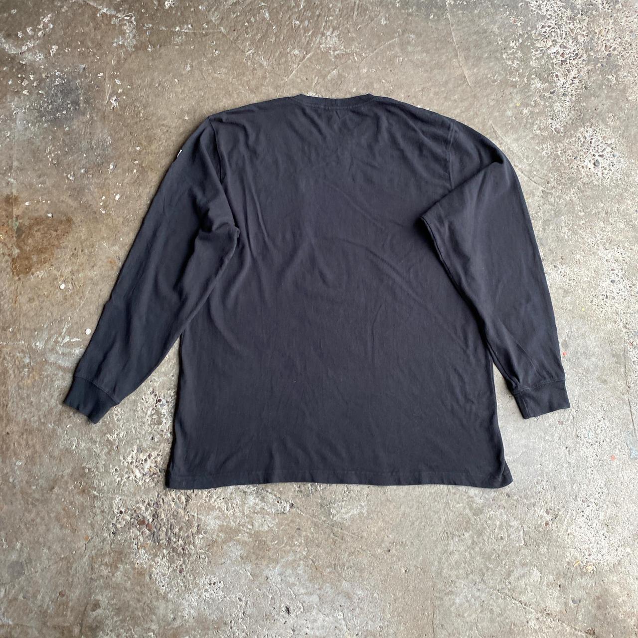 Black Carhartt Single Pocket Long-Sleeve T-Shirt - L