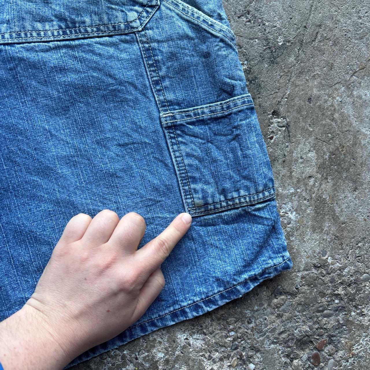Blue denim Lee Jorts