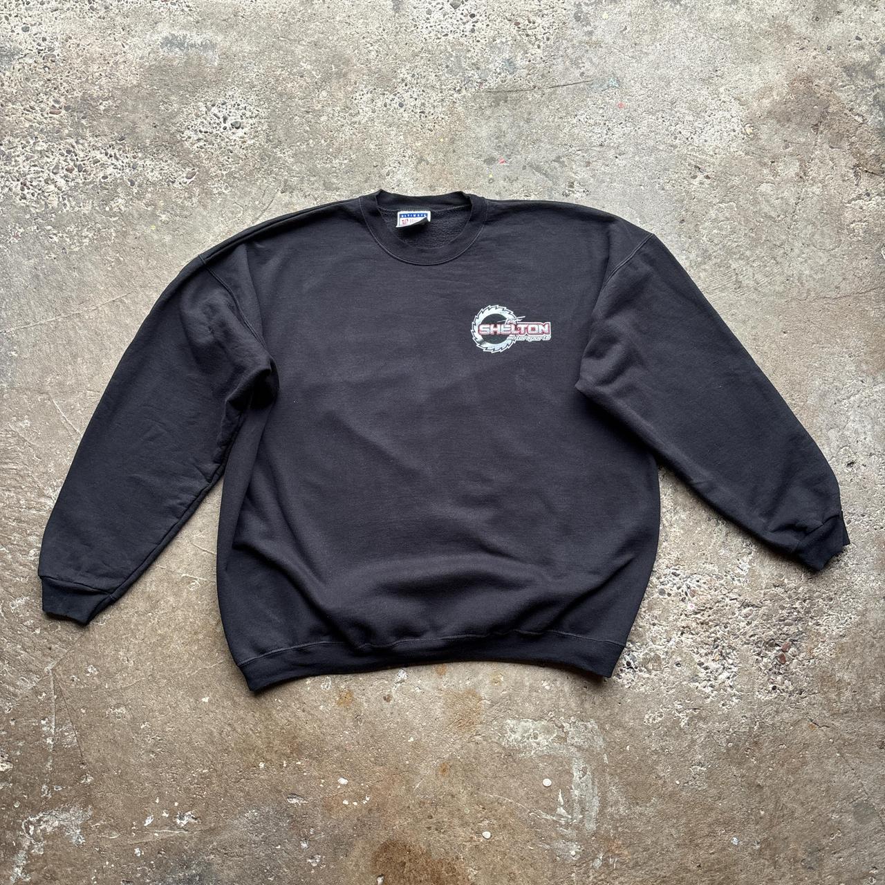 Black Hanes Team Shelton Sweatshirt - XL
