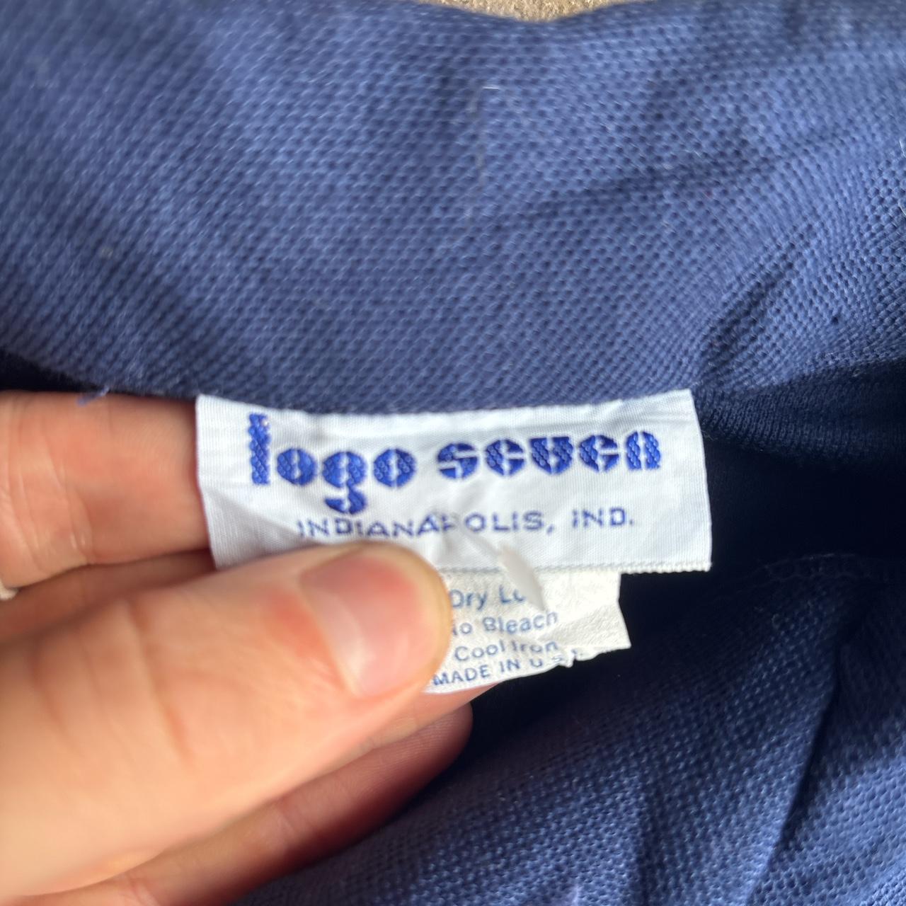 Vintage Navy Single Stitch ‘Strikers’ Polo Shirt