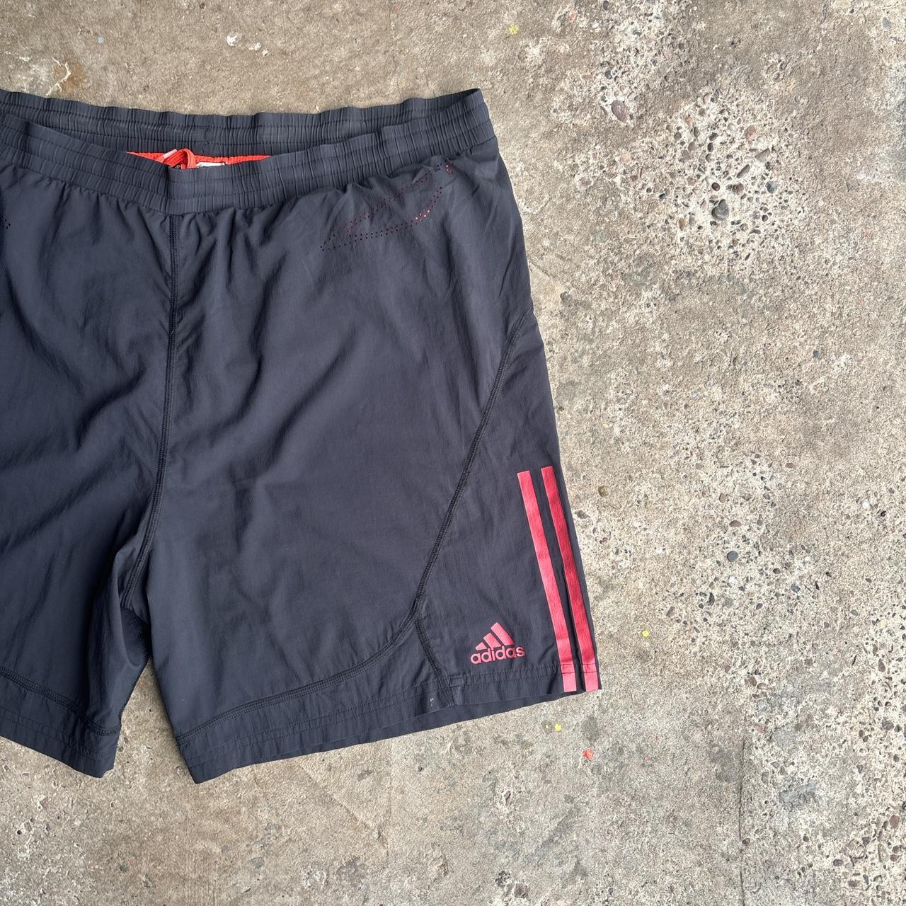 Black & Red Adidas Sportswear Shorts