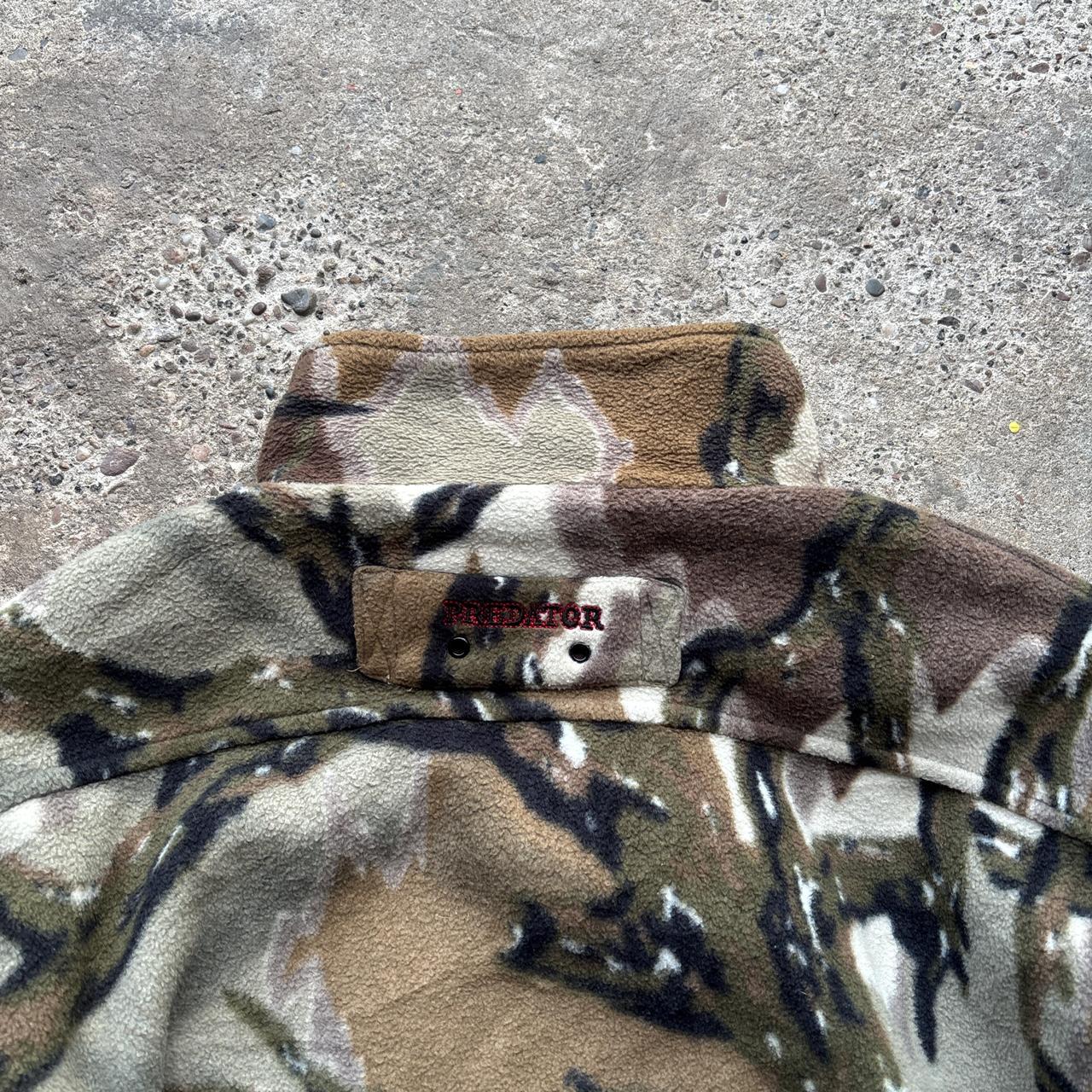 Camo Predator hunting fleece - L
