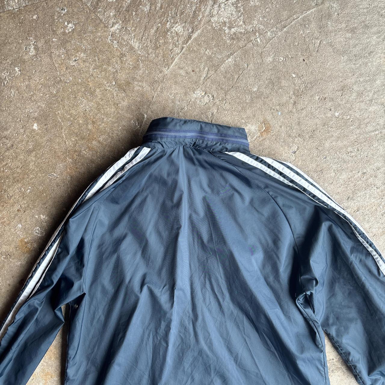 Navy Blue Adidas Windbreaker - 12 (women’s)