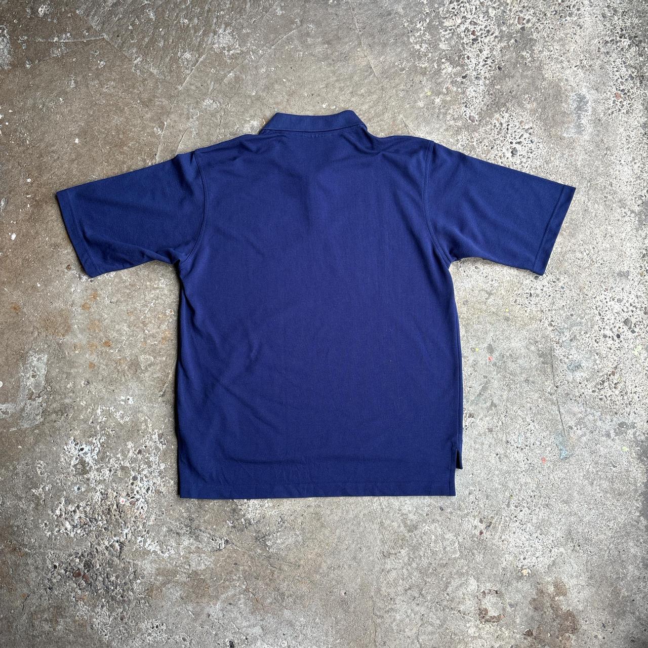 Vintage Navy Adidas Polo Shirt