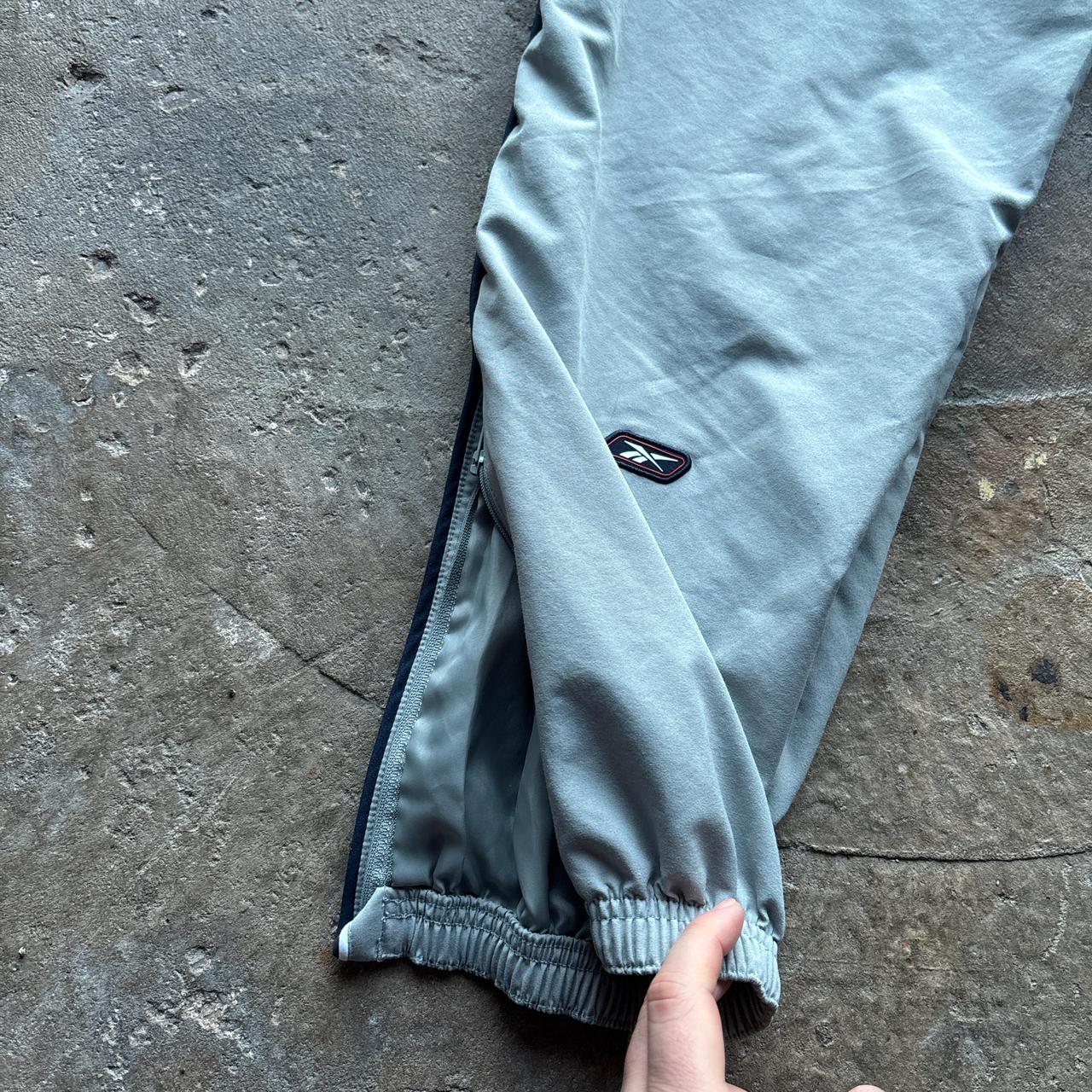 Grey vintage Reebok track pants