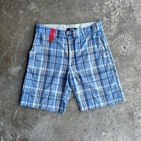 Blue Checkered 5DSL Shorts