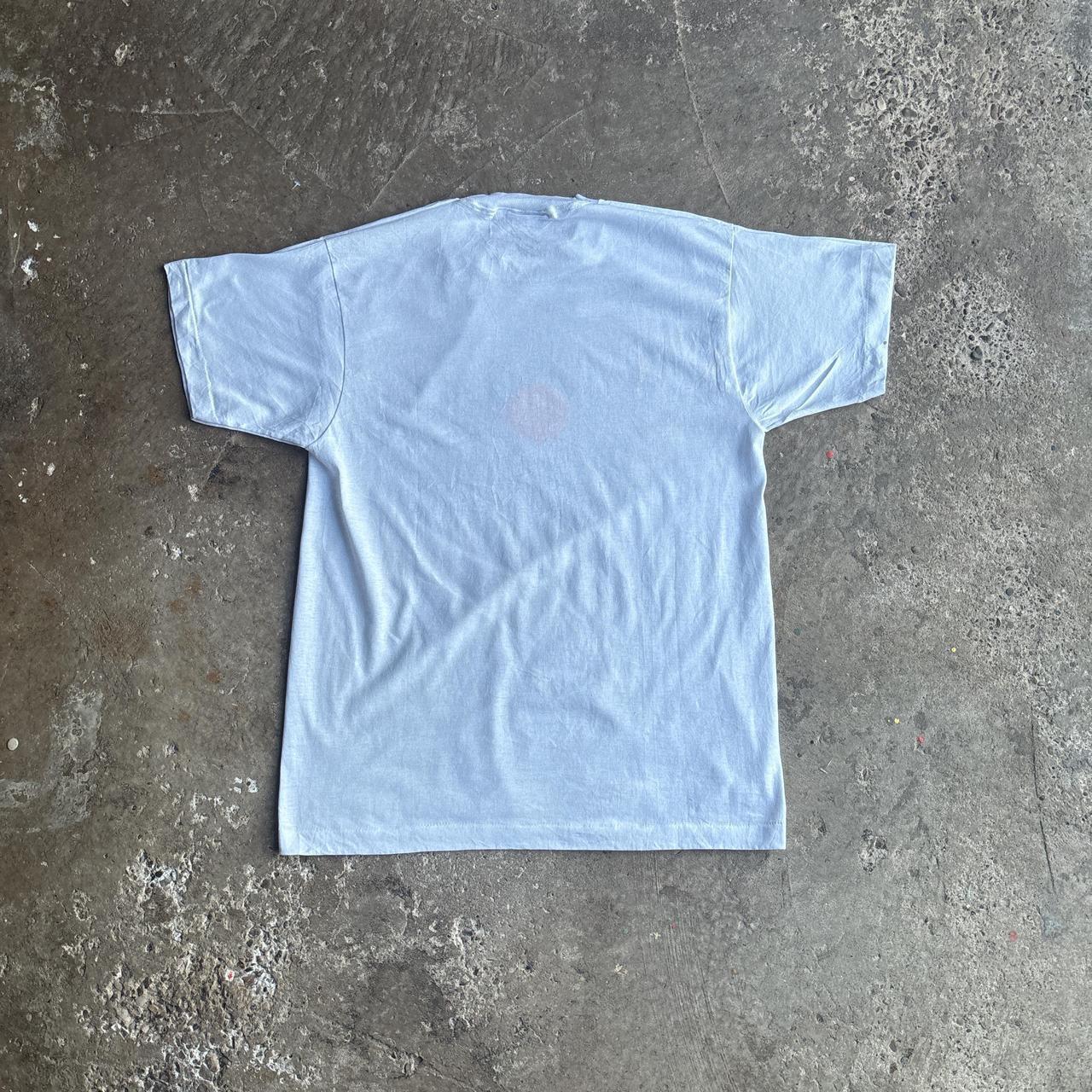 White Peachtree Vintage Single Stitch Graphic T-Shirt